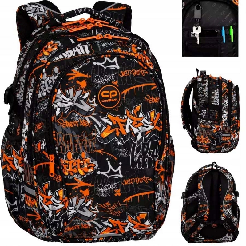 Multifunkčný školský batoh CoolPack Factor - ideálny pre mládež